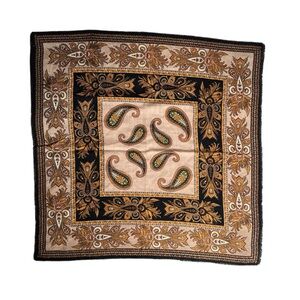 Echo 100% Wool Paisley Fringe Edge Scarf